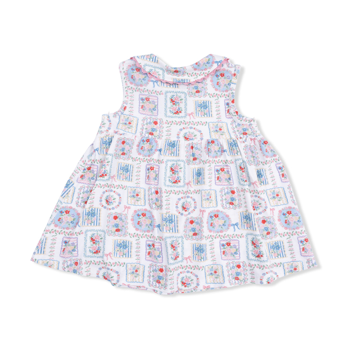 Julep's Floral Patchwork - Jill Dress Sleeveless with Bloomer