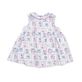 Julep's Floral Patchwork - Jill Dress with Bloomer & Knot Headband Set