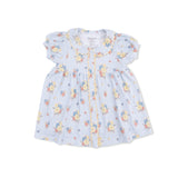 Country Stitch Floral - Betty Dress Puff Sleeve with Bloomer