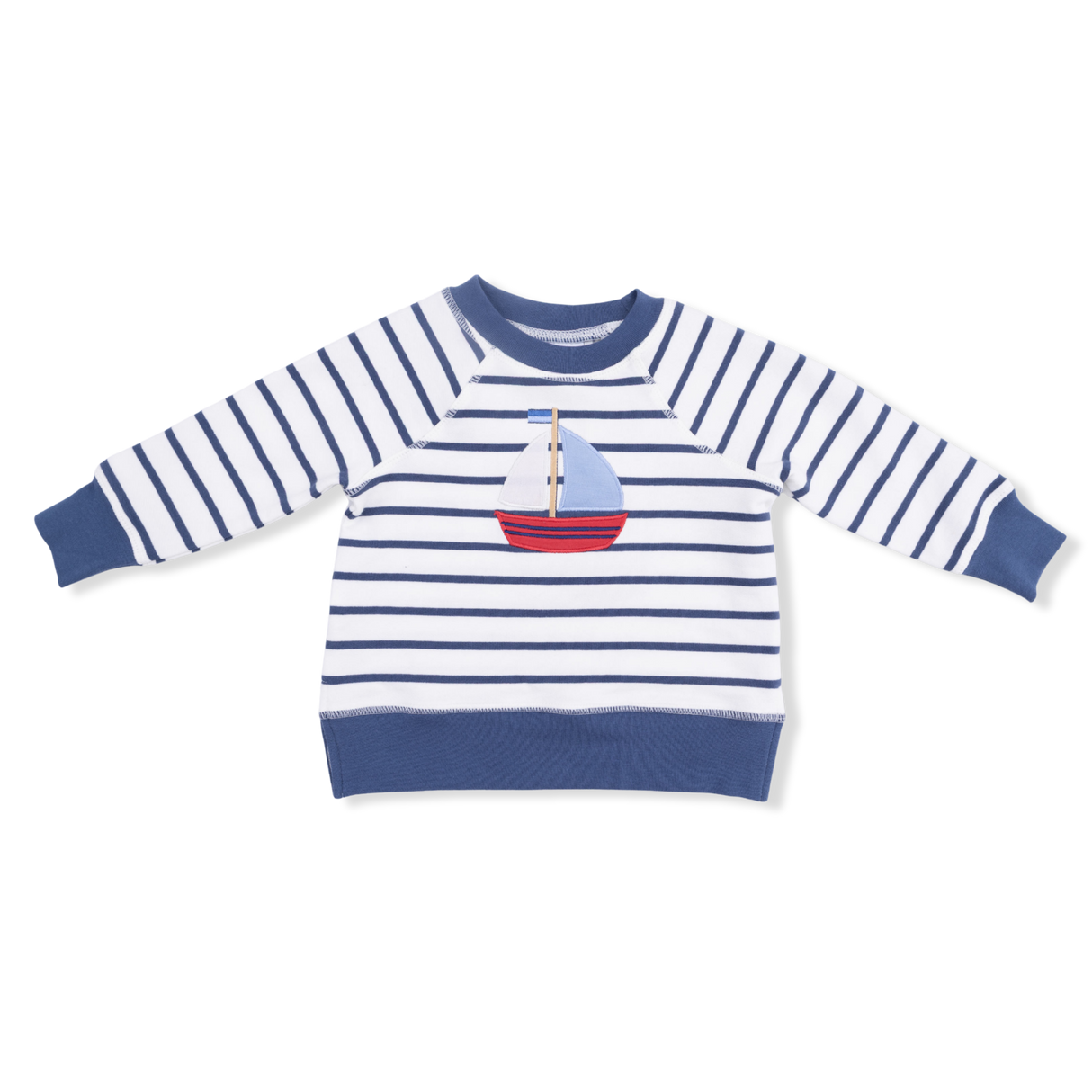 Bubbly Sailboat - Raglan Sweatshirt
