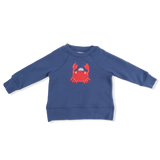 Sailor Sea Creatures Appliques - Raglan Sweatshirt