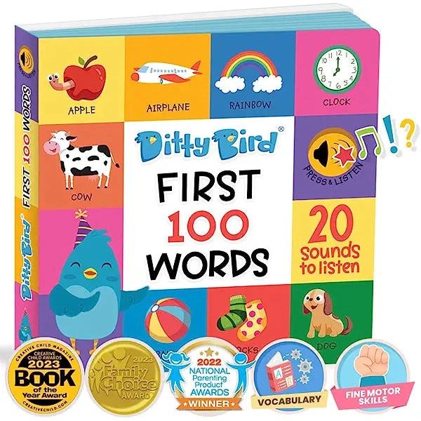 Ditty Bird - First 100 Words - HoneyBug 