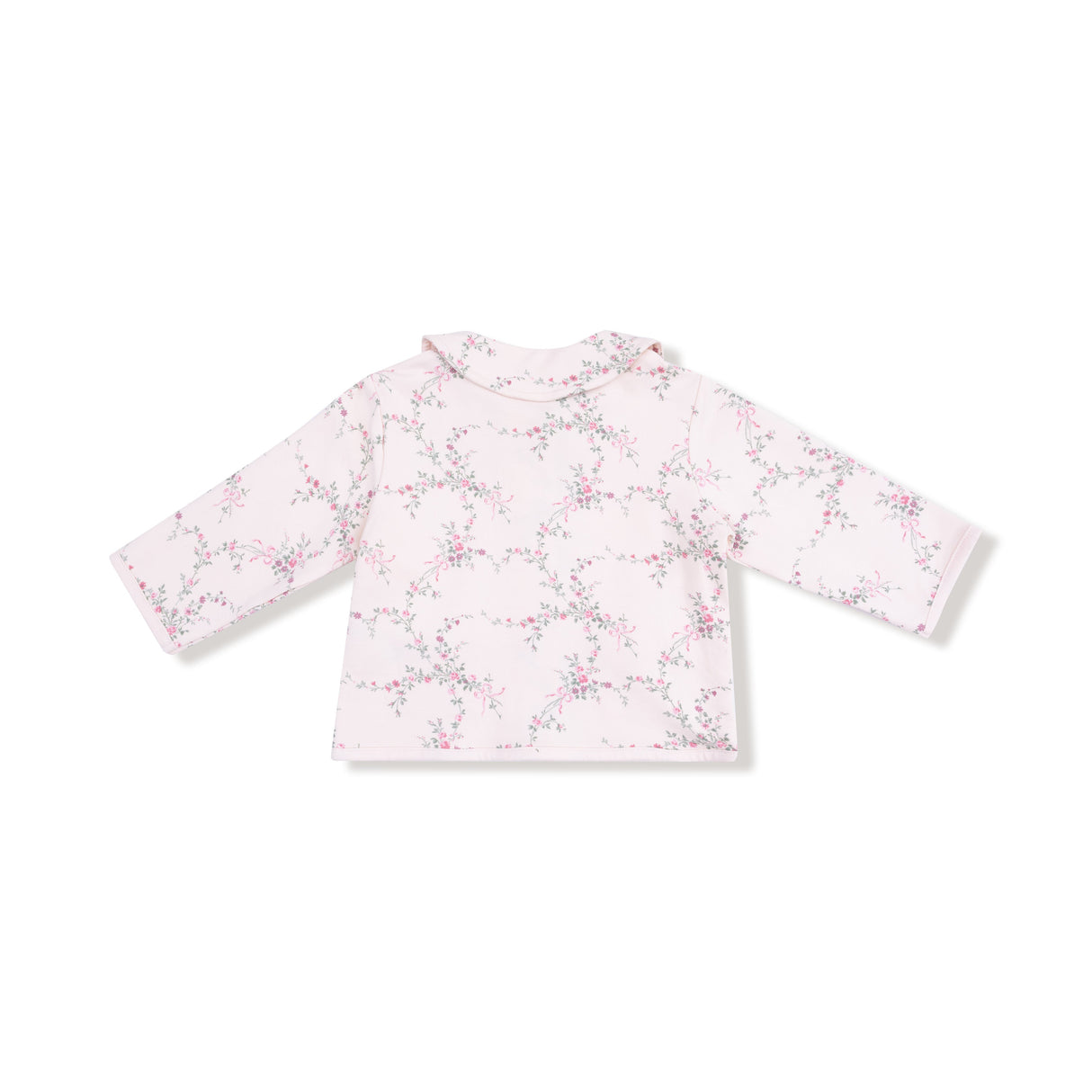 Tweed Style Jacket with Bow Pockets - HoneyBug 