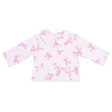 Tweed Style Jacket with Bow Pockets - HoneyBug 