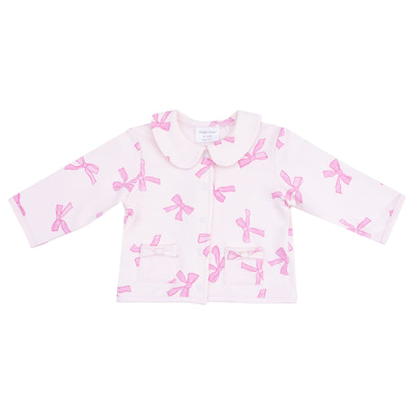 Tweed Style Jacket with Bow Pockets - HoneyBug 