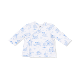 Puppy Toile Blue - Take Me Home Set with Convertible Pant