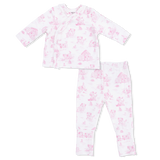 Puppy Toile Pink - Take Me Home Set with Convertible Pant