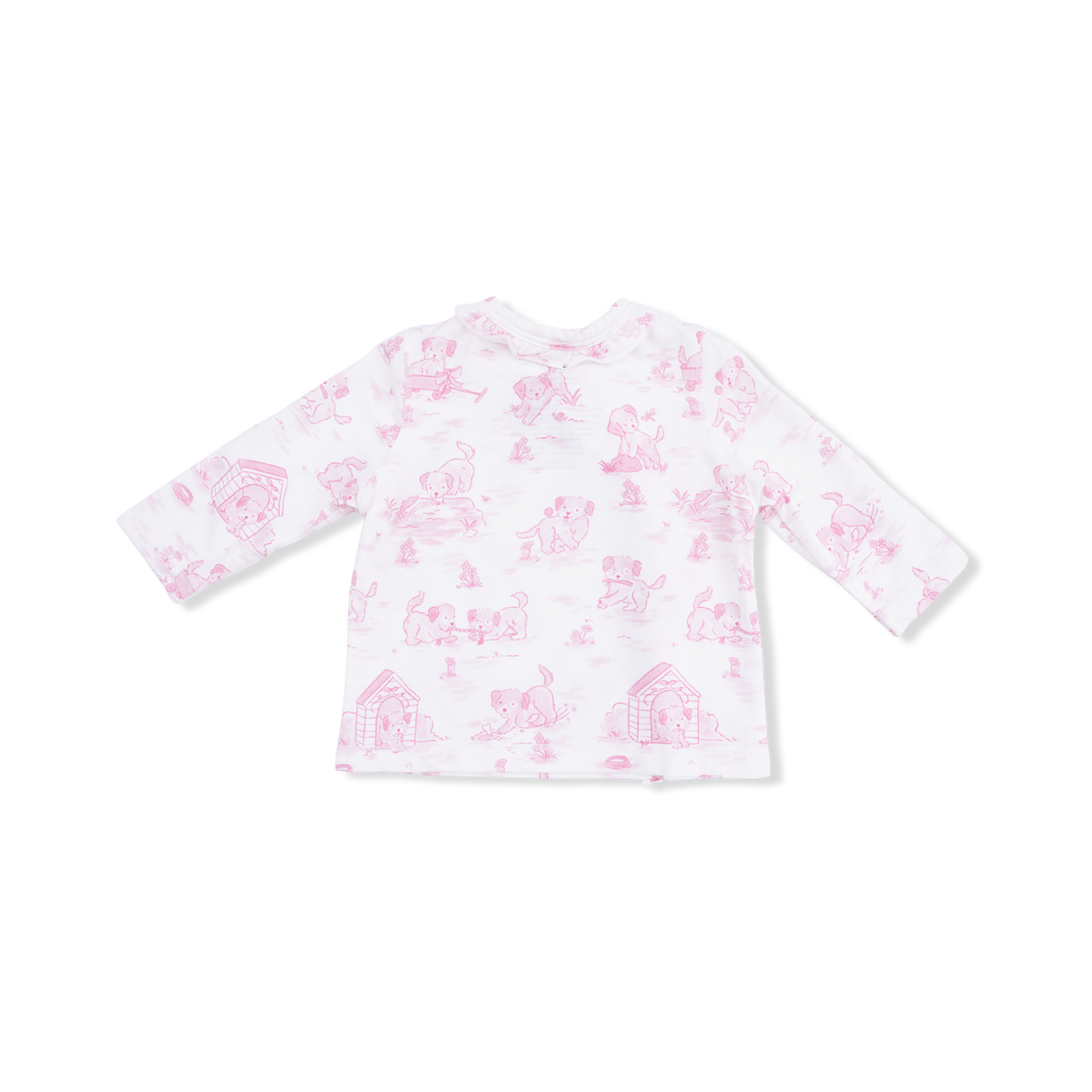 Puppy Toile Pink - Take Me Home Set with Convertible Pant