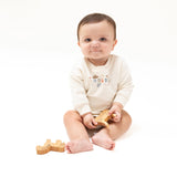 Sweatshirt Bubble with Howdy Silk Screen - HoneyBug 