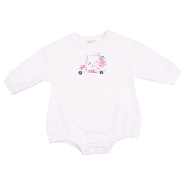 Pink Golf Sweatshirt Bubble - HoneyBug 