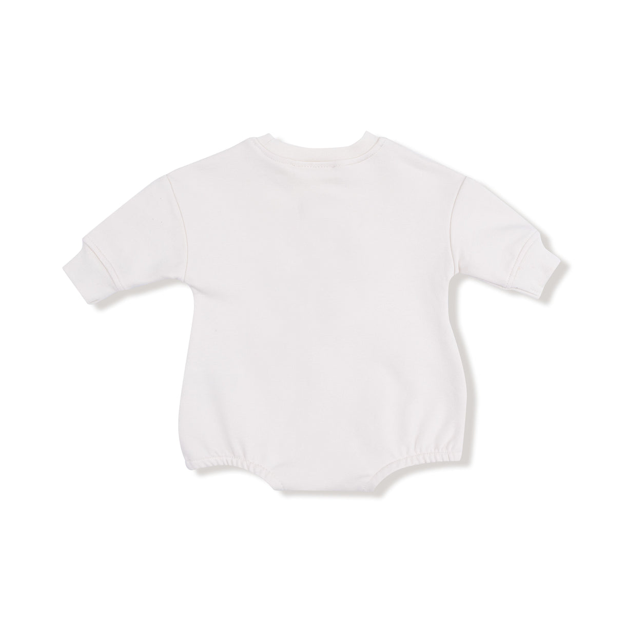 Sweatshirt Bubble with # 1 Patch - Varsity Pink - HoneyBug 