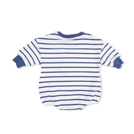 Sailor Sea Creatures Appliques - Sweatshirt Bubble Stripe