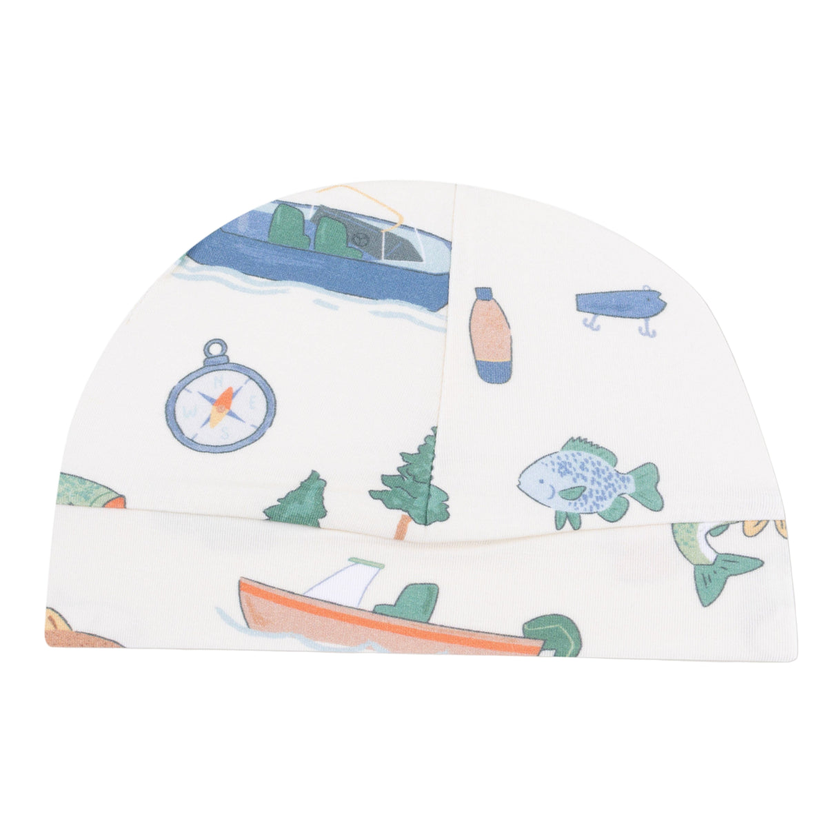 Beanie Hat - Fishing Things - HoneyBug 