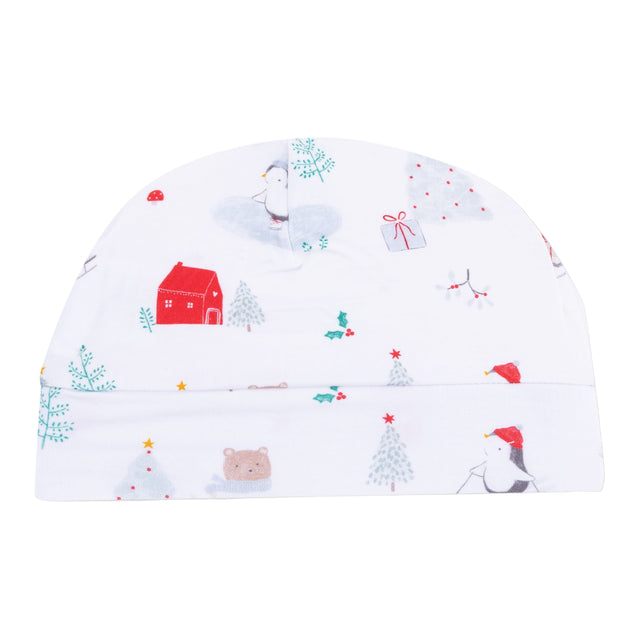 Beanie Hat - Santa Ski Friends - HoneyBug 