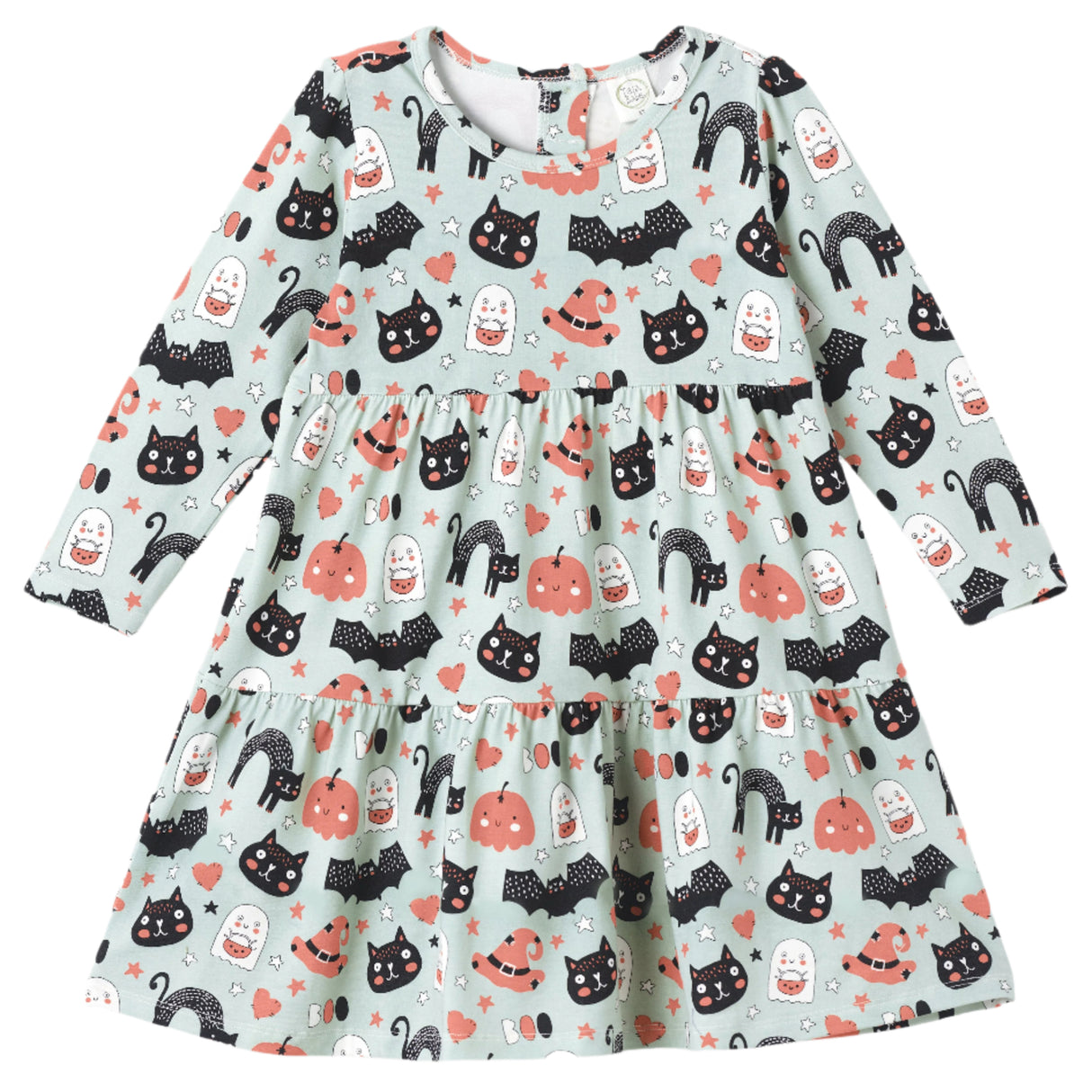 Halloween Pumpkin Pals - Bamboo Dress - HoneyBug 