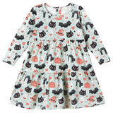 Halloween Pumpkin Pals - Bamboo Dress - HoneyBug 