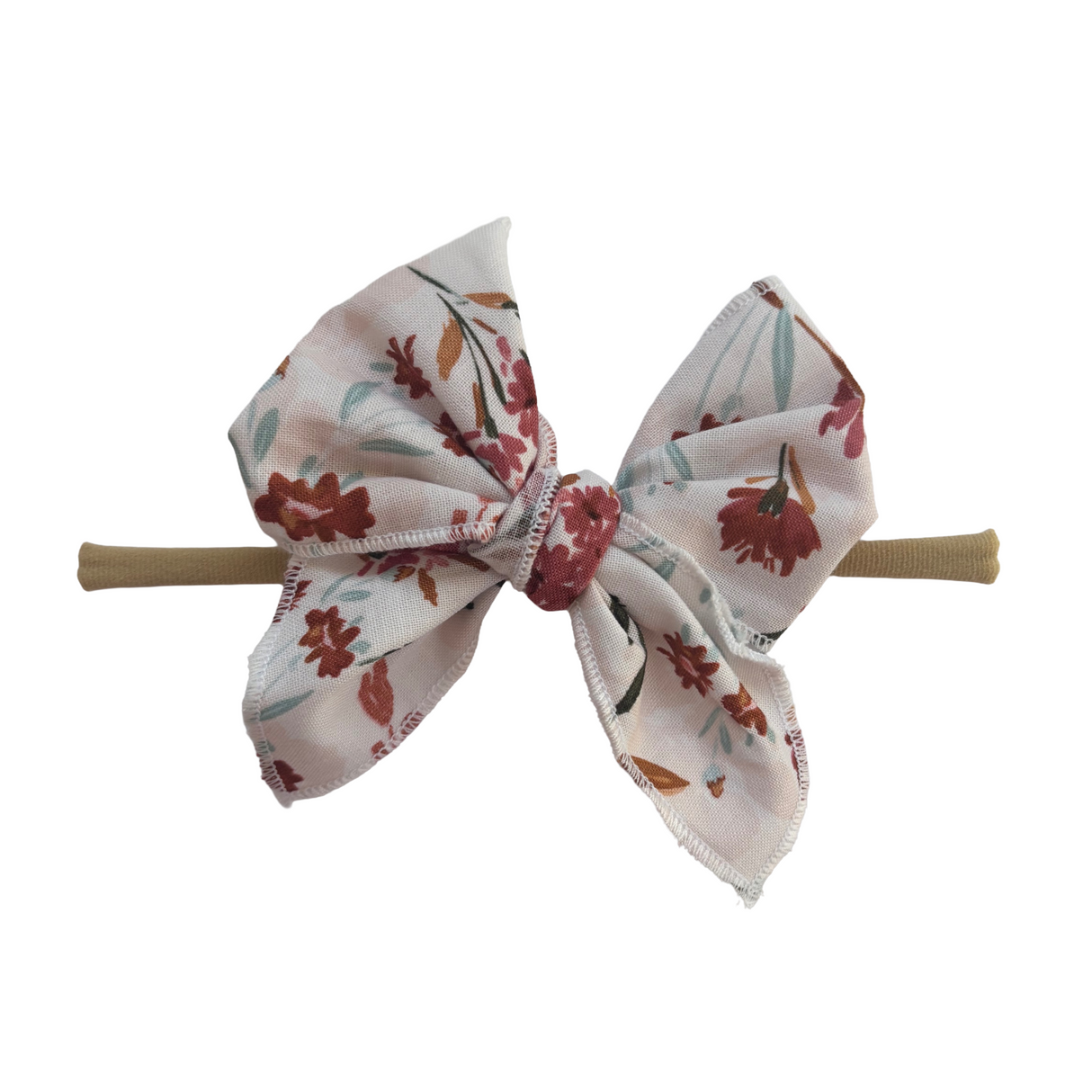 Sailor Bow Baby Girl Nylon Headband Bow Clips