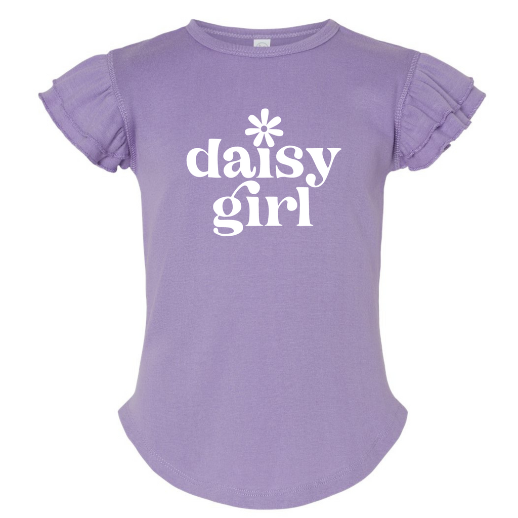 Daisy Girl Puff Sleeve - HoneyBug 