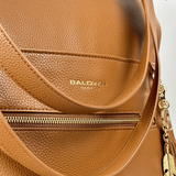 The Lillian Diaper Bag - Cognac