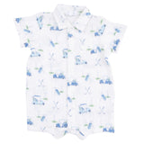 Baby Golf Carts Blue - Polo Shortie