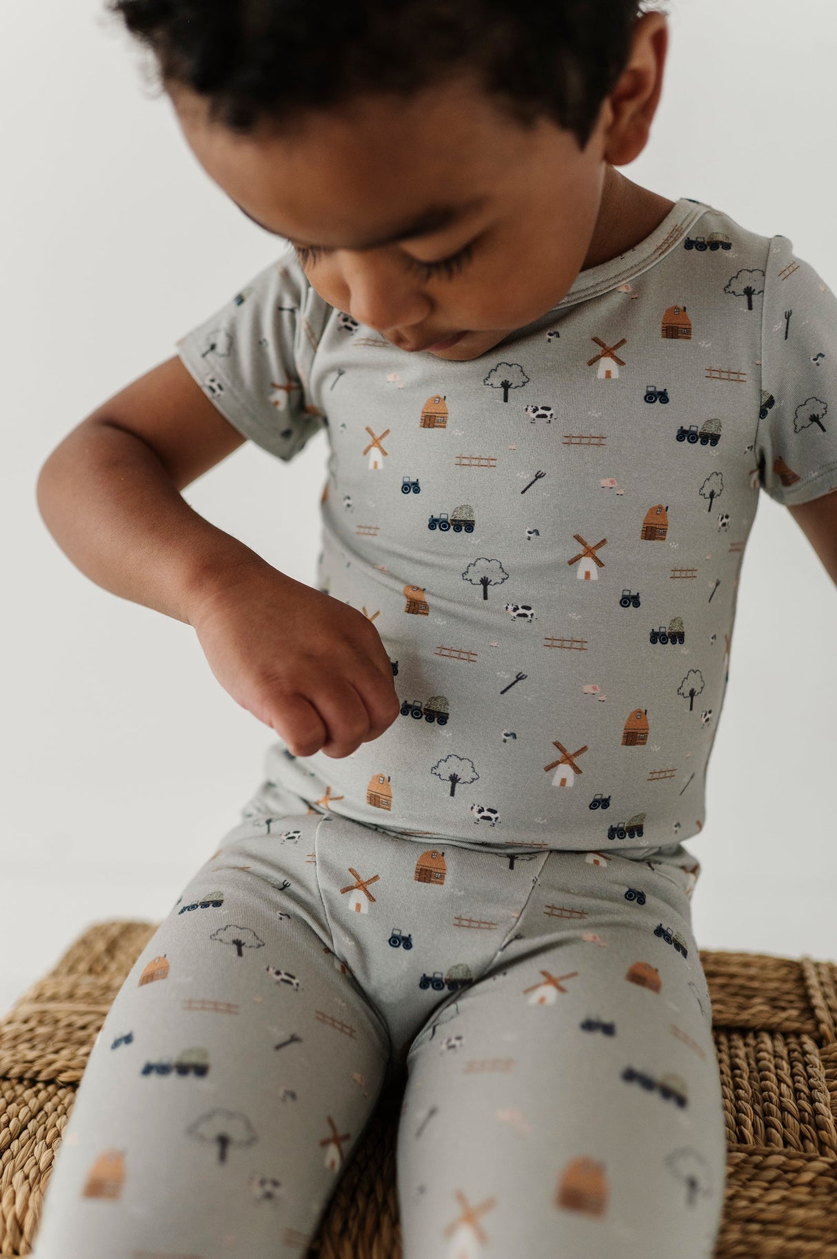 Short Sleeve Lounge Set