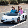 24V Lamborghini Aventador 2 Seater Ride On Car for Kids: Advanced Brushless Motor & Differential for High-Octane Fun