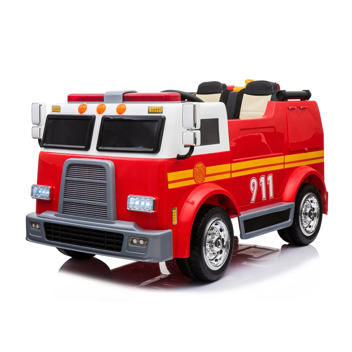 24V Freddo Fire Truck 2-Seater Ride on