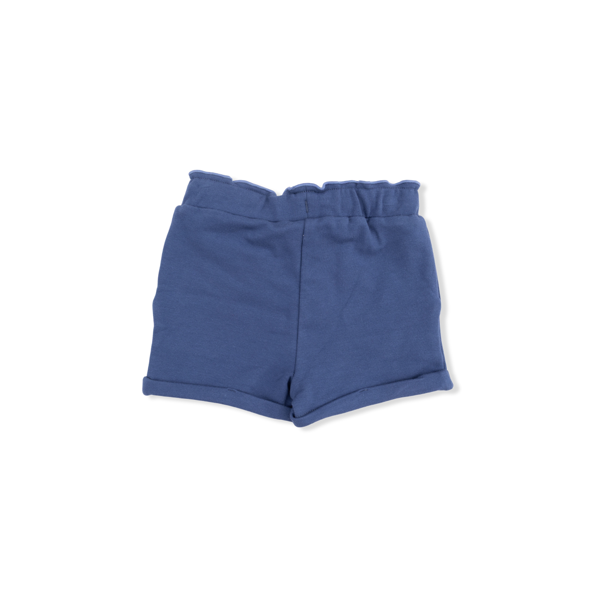 Solid Oceana - Paperbag Shorts