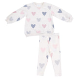 Puffy Long Sleeve Oversized Sweatshirt + Legging - HoneyBug 