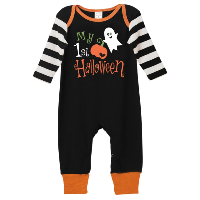 My First Halloween Soft Cotton Baby Romper - HoneyBug 