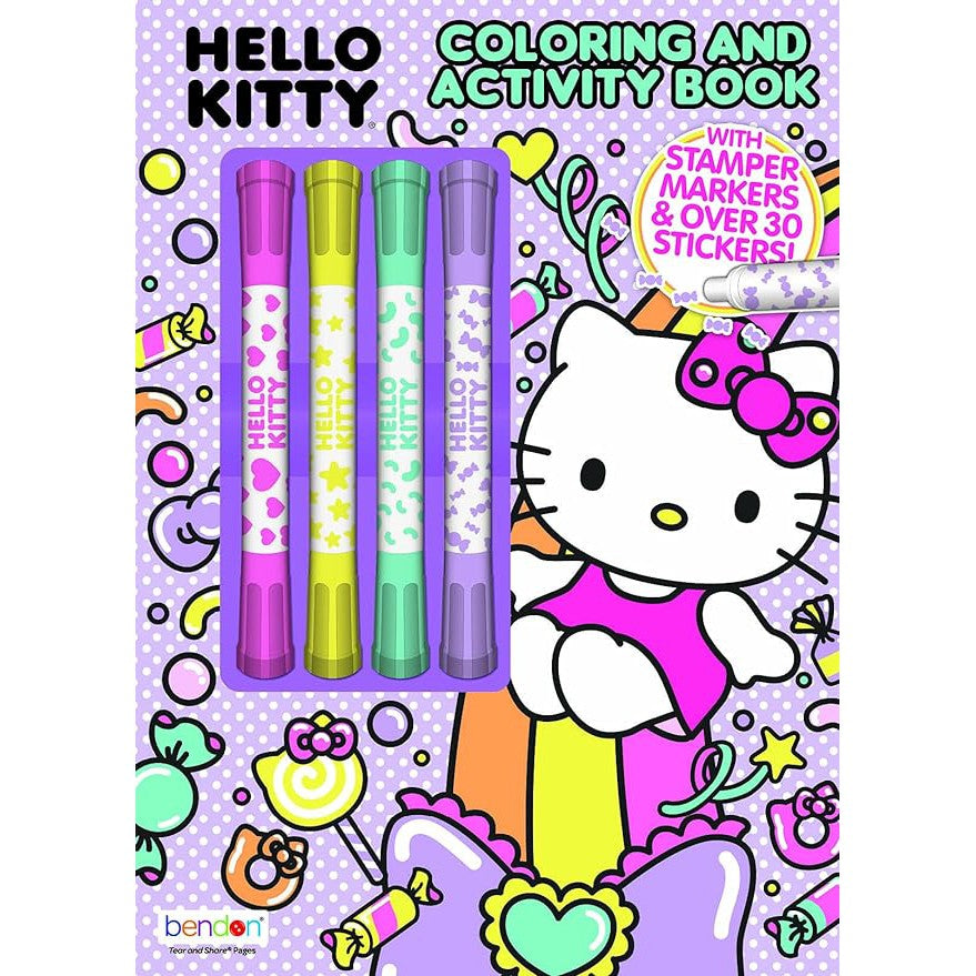 Hello Kitty Coloring & Activity Book - HoneyBug 