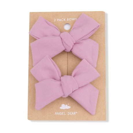 Cameo Pink - Bow Clips 2 Pack