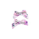 Rose Abundance - 2 Pack Bow Clips