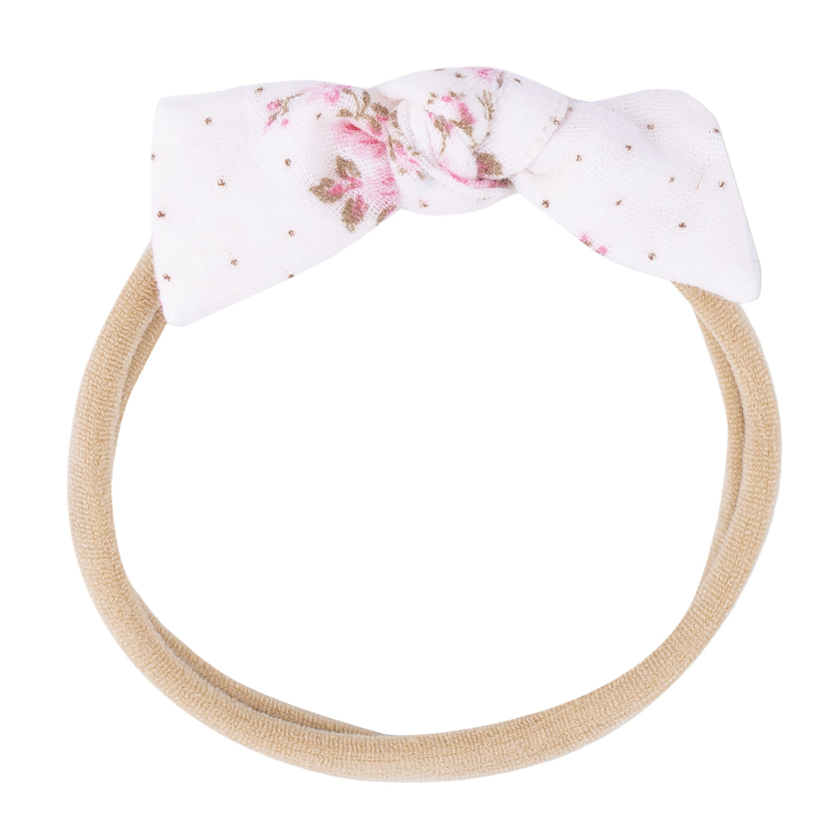 Bow with Nylon Headband - HoneyBug 