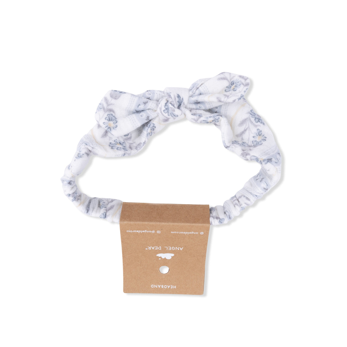 Kimberly Floral Stripe - Knot Headband
