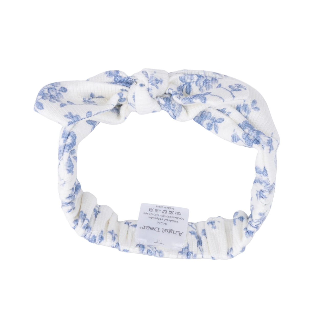 Baby Blue Vines Floral - Knot Headband