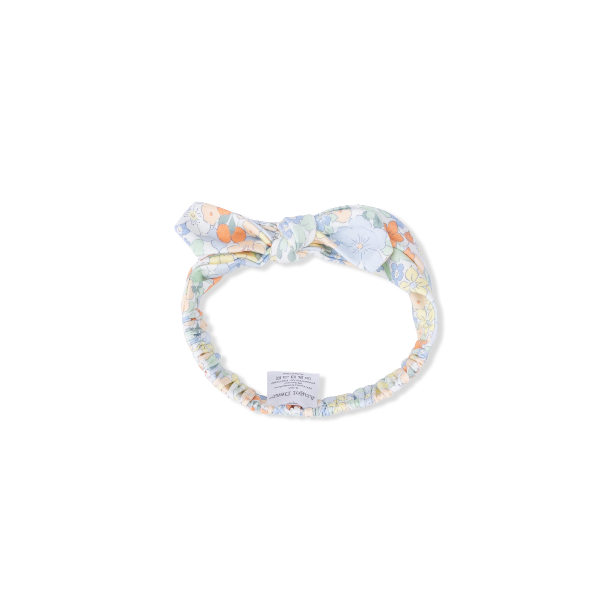 Georgia Floral - 2 Way Ruffle Back Zipper Footie & Headband Set