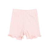 Square Neck Ruffle Tank and Bike Short - Vintage Mini Bows - HoneyBug 