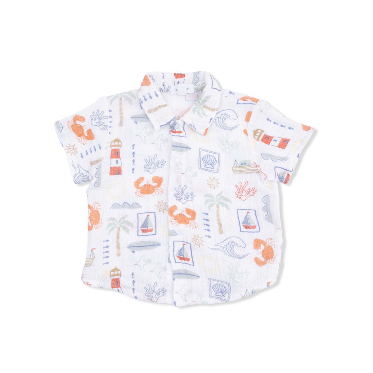 Club Mediterranean - Polo Button Up with Casual Short