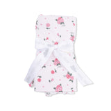 Pink Rosettes - Ruffle Blanket