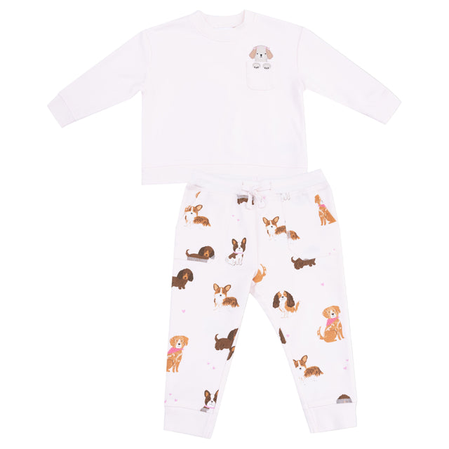 Drop Sleeve Sweatshirt and Jogger - HoneyBug 