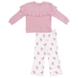 Ruffle Top and Flare Pant - HoneyBug 