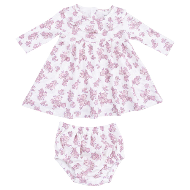 Ruffle Collar Dress with Bloomer - HoneyBug 