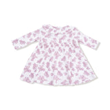 Ruffle Collar Dress with Bloomer - HoneyBug 