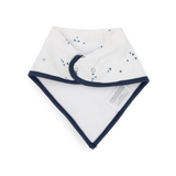 Cotton Muslin + Fleece Bandana Bib 4 Pack - Planetary - HoneyBug 