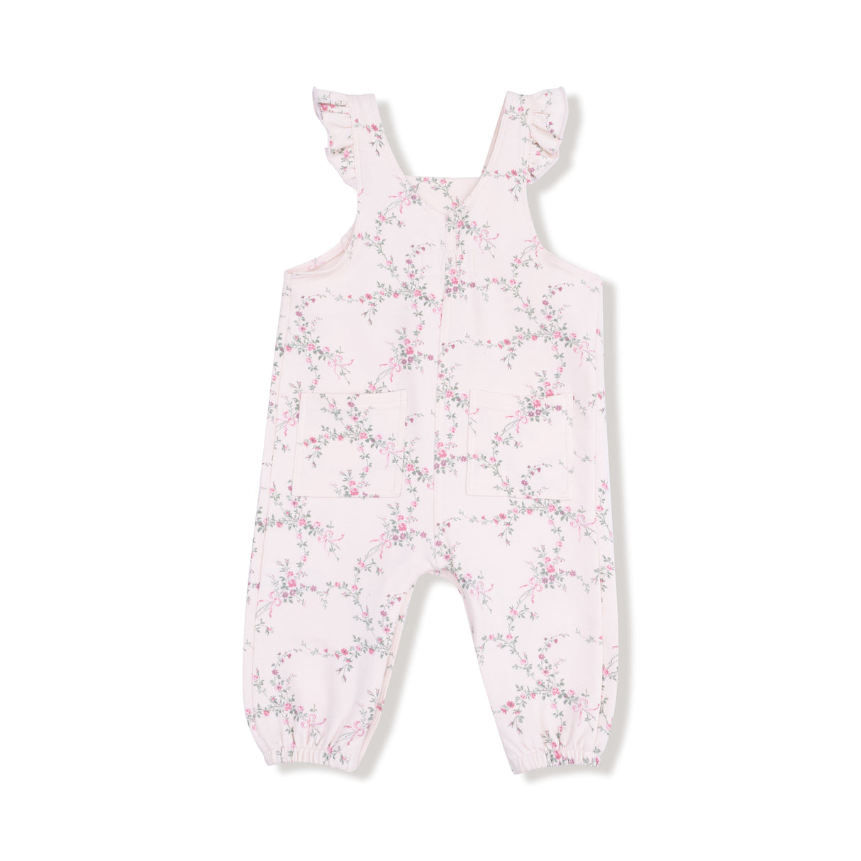 V Overalls with Elastic - HoneyBug 