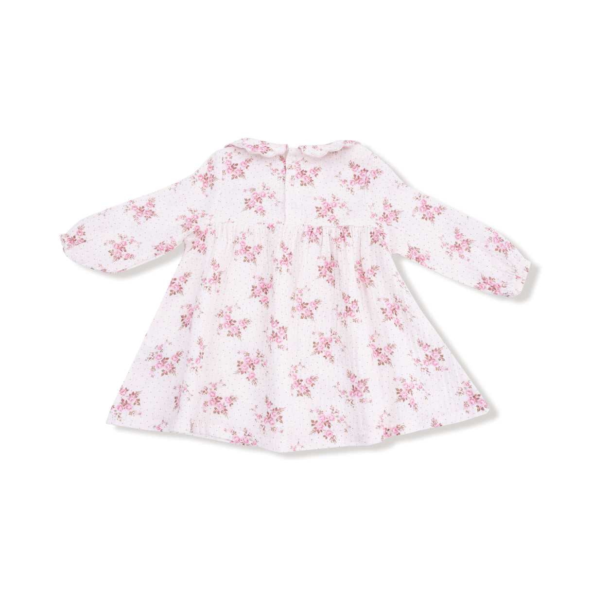 Long Sleeve Petal Collar Dress + Legging - HoneyBug 