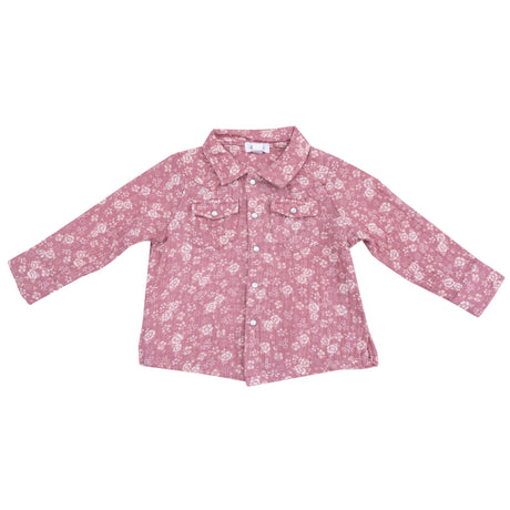 Long Sleeve Western Pearl Snap Shirt - HoneyBug 