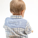 Long Sleeve Western Pearl Snap Shirt - HoneyBug 