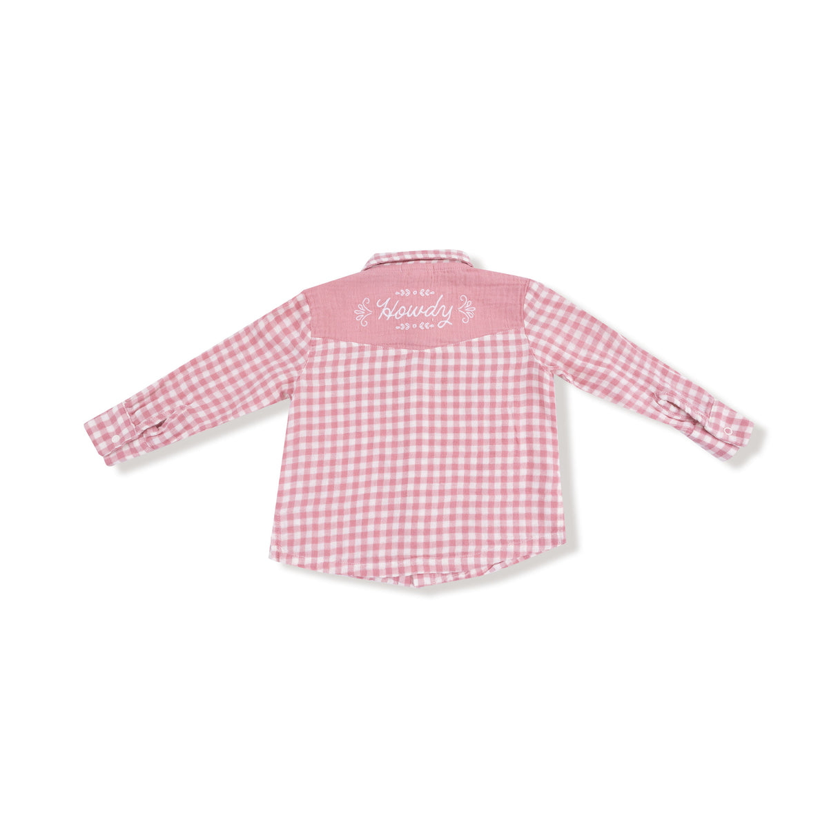Long Sleeve Western Pearl Snap Shirt - HoneyBug 